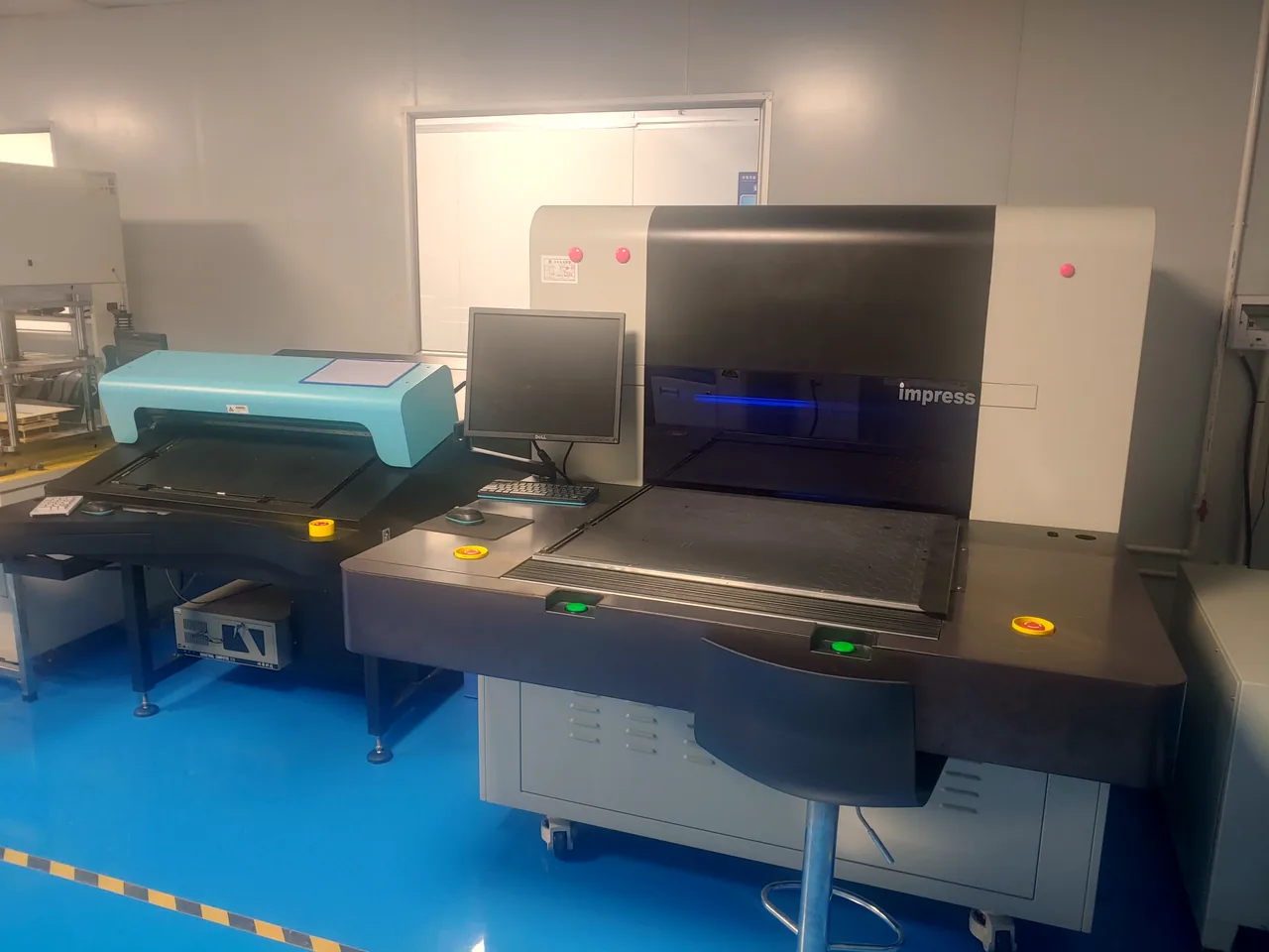 Automated optical inspection (AOI) station